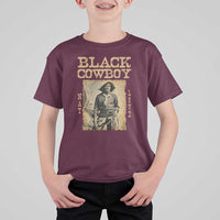 Nat Love Black Cowboy T Shirt For Kid African American Cowboys Black History