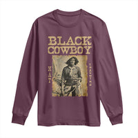 Nat Love Black Cowboy Long Sleeve Shirt African American Cowboys Black History
