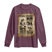 Black Cowboy Long Sleeve Shirt African American Legendary Cowboys Black History
