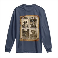 Black Cowboy Long Sleeve Shirt African American Legendary Cowboys Black History
