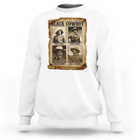 Black Cowboy Sweatshirt African American Legendary Cowboys Black History