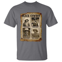 Black Cowboy T Shirt African American Legendary Cowboys Black History
