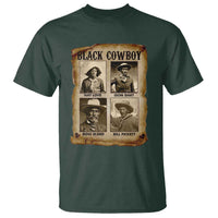 Black Cowboy T Shirt African American Legendary Cowboys Black History