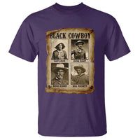 Black Cowboy T Shirt African American Legendary Cowboys Black History