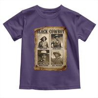 Black Cowboy Toddler T Shirt African American Legendary Cowboys Black History