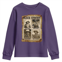 Black Cowboy Youth Sweatshirt African American Legendary Cowboys Black History