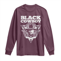 African American Cowboy Black History Long Sleeve Shirt