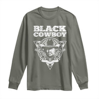 African American Cowboy Black History Long Sleeve Shirt