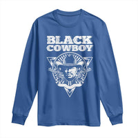 African American Cowboy Black History Long Sleeve Shirt