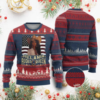 Black Cowgirl Ugly Christmas Sweater Melanin Rodeo Queen African American