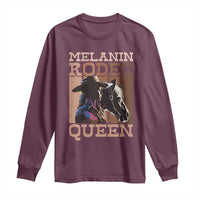 African American Cowgirl Long Sleeve Shirt Melanin Rodeo Queen