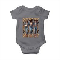 Black Cowgirl Baby Onesie Howdy Melanin Rodeo Queen