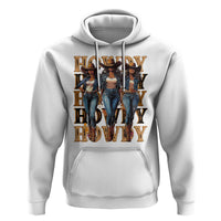 Black Cowgirl Hoodie Howdy Melanin Rodeo Queen