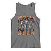 Black Cowgirl Tank Top Howdy Melanin Rodeo Queen