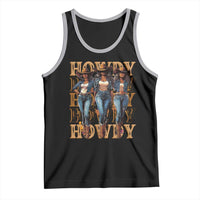 Black Cowgirl Tank Top Howdy Melanin Rodeo Queen