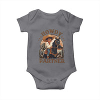 Black Cowboy Baby Onesie Howdy Partner Black History Month