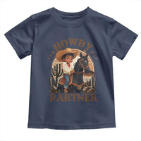 Black Cowboy Toddler T Shirt Howdy Partner Black History Month