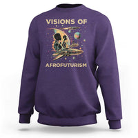 Visions Of Afrofuturism African American Sweatshirt Black History And Future