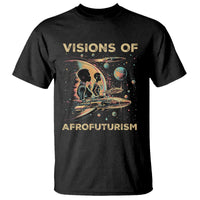 Visions Of Afrofuturism African American T Shirt Black History And Future