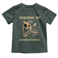 Visions Of Afrofuturism African American Toddler T Shirt Black History And Future