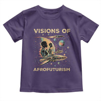 Visions Of Afrofuturism African American Toddler T Shirt Black History And Future