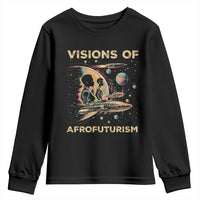 Visions Of Afrofuturism African American Youth Sweatshirt Black History And Future