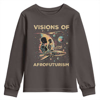 Visions Of Afrofuturism African American Youth Sweatshirt Black History And Future