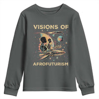 Visions Of Afrofuturism African American Youth Sweatshirt Black History And Future