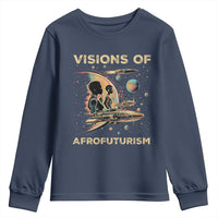 Visions Of Afrofuturism African American Youth Sweatshirt Black History And Future