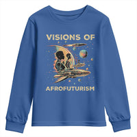 Visions Of Afrofuturism African American Youth Sweatshirt Black History And Future