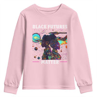 Afrofuturism African American Youth Sweatshirt Black Futures Matter