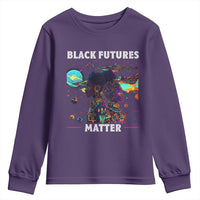 Afrofuturism African American Youth Sweatshirt Black Futures Matter