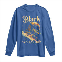 Afrofuturism African American Long Sleeve Shirt Black To The Future