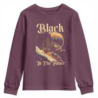 Afrofuturism African American Youth Sweatshirt Black To The Future