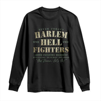 Harlem Hellfighters Long Sleeve Shirt American Black History Military Soldiers