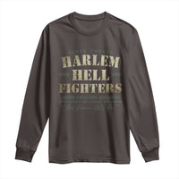 Harlem Hellfighters Long Sleeve Shirt American Black History Military Soldiers