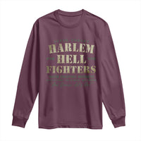 Harlem Hellfighters Long Sleeve Shirt American Black History Military Soldiers
