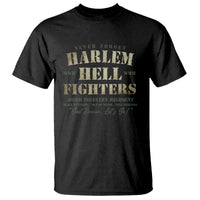 Harlem Hellfighters T Shirt American Black History Military Soldiers