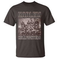 Harlem Hellfighters T Shirt The 369th Infantry Regiment American Black History Military Soldiers