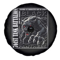 Black Panther Party Spare Tire Cover 761st Tank Battalion Black History