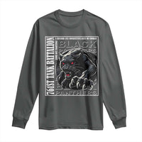 Black Panther Party Long Sleeve Shirt 761st Tank Battalion Black History