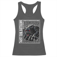 Black Panther Party Racerback Tank Top 761st Tank Battalion Black History