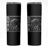 Black Panther Party Skinny Tumbler 761st Tank Battalion Black History