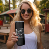 Black Panther Party Skinny Tumbler 761st Tank Battalion Black History