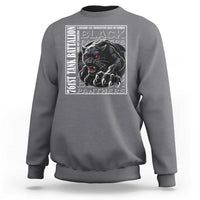 Black Panther Party Sweatshirt 761st Tank Battalion Black History