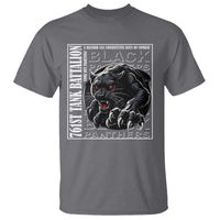 Black Panther Party T Shirt 761st Tank Battalion Black History
