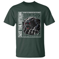 Black Panther Party T Shirt 761st Tank Battalion Black History