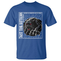 Black Panther Party T Shirt 761st Tank Battalion Black History