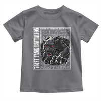 Black Panther Party Toddler T Shirt 761st Tank Battalion Black History
