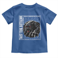 Black Panther Party Toddler T Shirt 761st Tank Battalion Black History